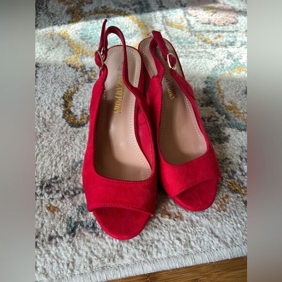 Shoes - Red Velvet Heels